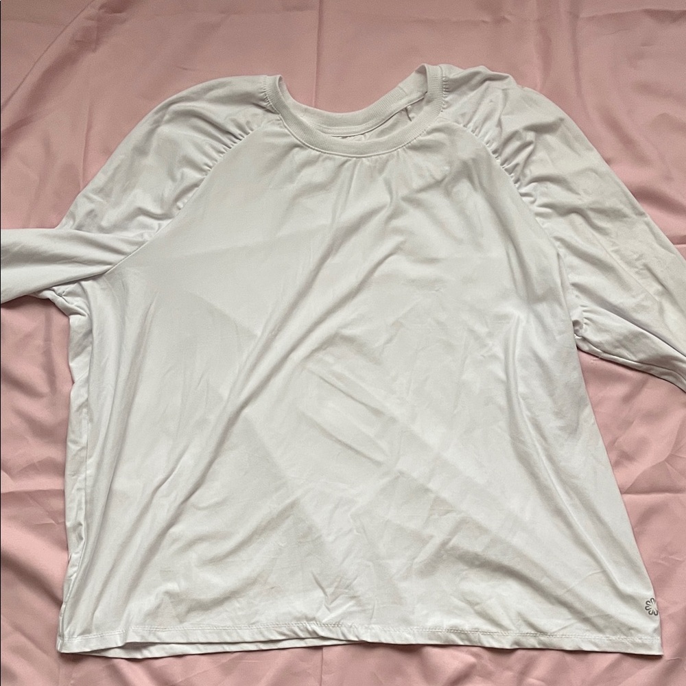 Pro Player Women's White Long Sleeve Tee